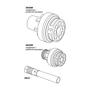 Инжекторы пара Spirax Sarco IN15, IN25M, IN40M