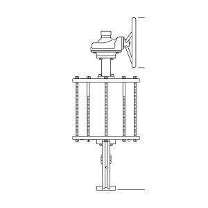Пневмоприводы Spirax Sarco серии N2000 для регулирующих клапанов spira-trol серий KE, KL и KF DN125 – DN200