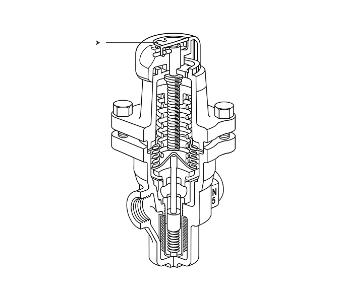 Редукционные клапаны Spirax Sarco из бронзы BRV2S5 и BRV2B5